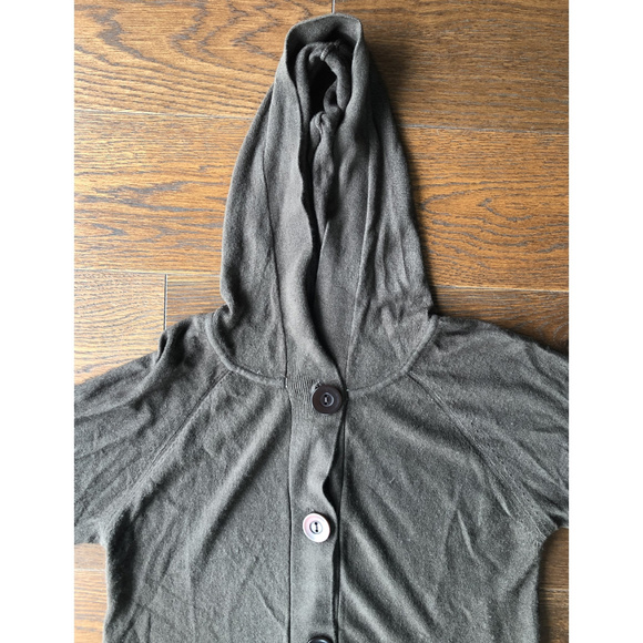 Long Libian Women's Cardigan Hoodie Sweater sz XL - Picture 5 of 8